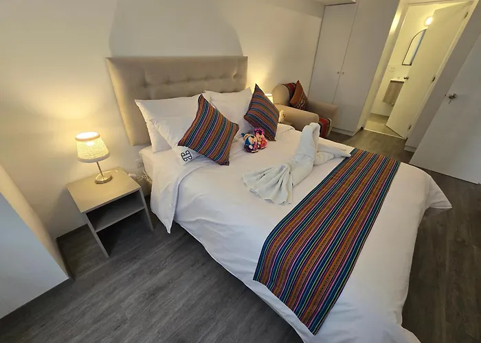 Apartamento Acogedor Departamento En Cusco, Ideal Familias Y Amigos, Equipado Y Centrico *